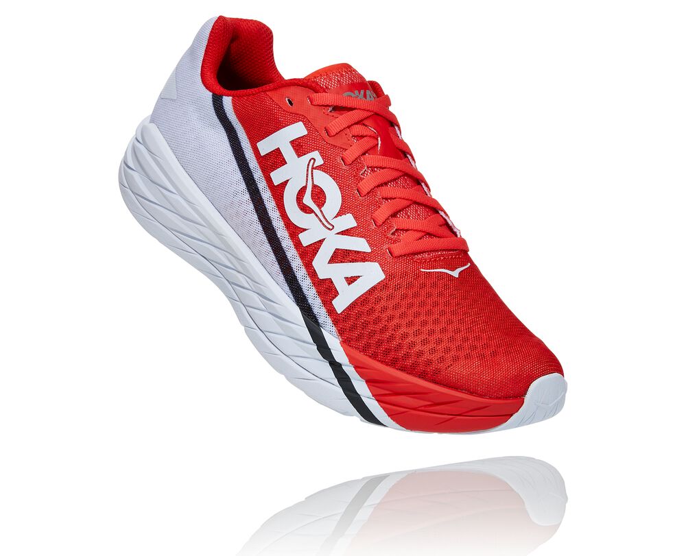 Hoka One One Rocket X Sneakers All Gender Röda/Svarta - SE-5986370